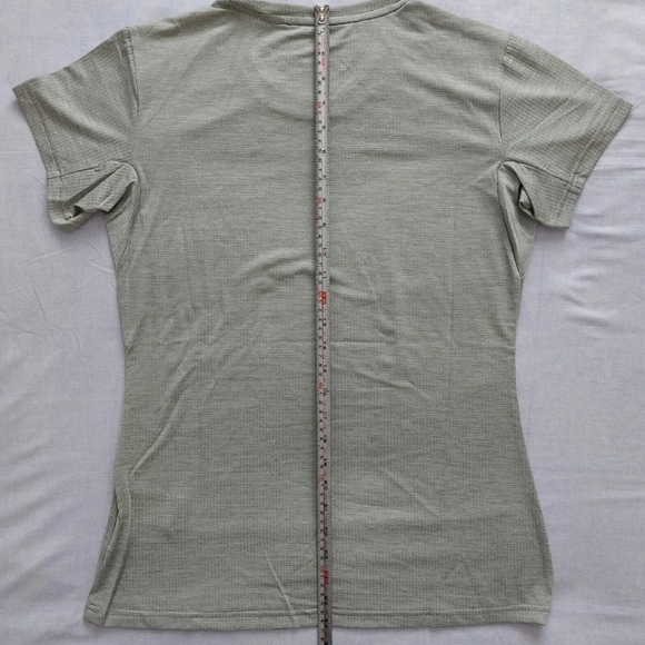 Adidas Terrex T-Shirt Tee Women's Size 16 Grey Aeroready Breathable Recycled - Picture 13 of 16